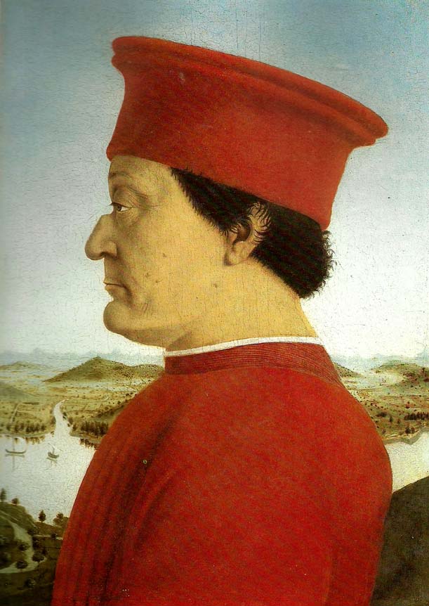 portrait of federico da montefeltro